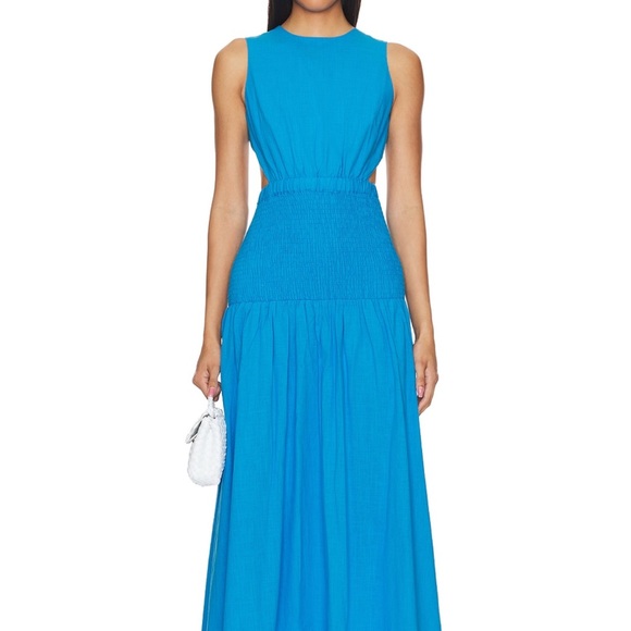 SNDYS Maxi Dress in Vibrant Blue - Picture 2 of 6
